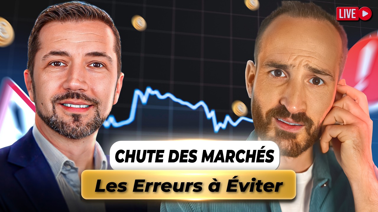 🔴 Marchés en CHUTE : Ne faites pas cette ERREUR fatale ! 📉