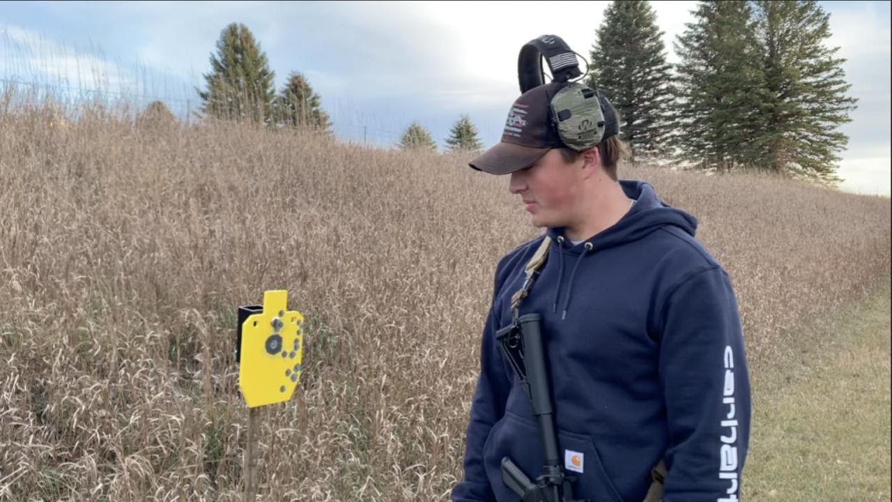 First Time Shooting Steel!!! - Shooting the Caldwell 33% ISPC Target