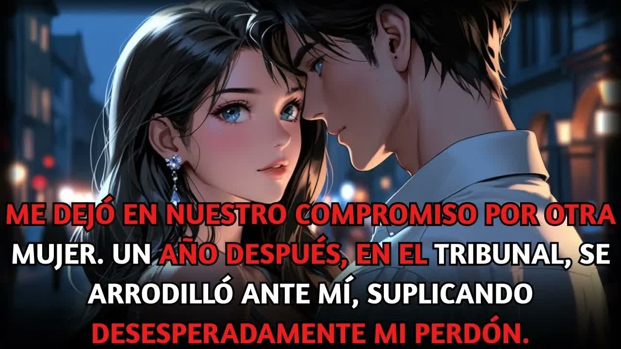 Me dejó en nuestro compromiso por ellay un año después se arrodilló en el tribunal suplicando perdón