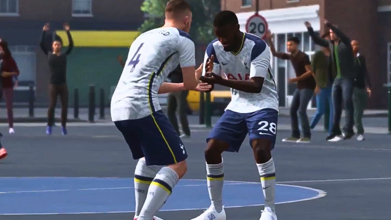 Тоттенхэм против Манчестер Сити Volta Football: полный матч | FIFA 21: симуляция ИИ (CPU против CPU)