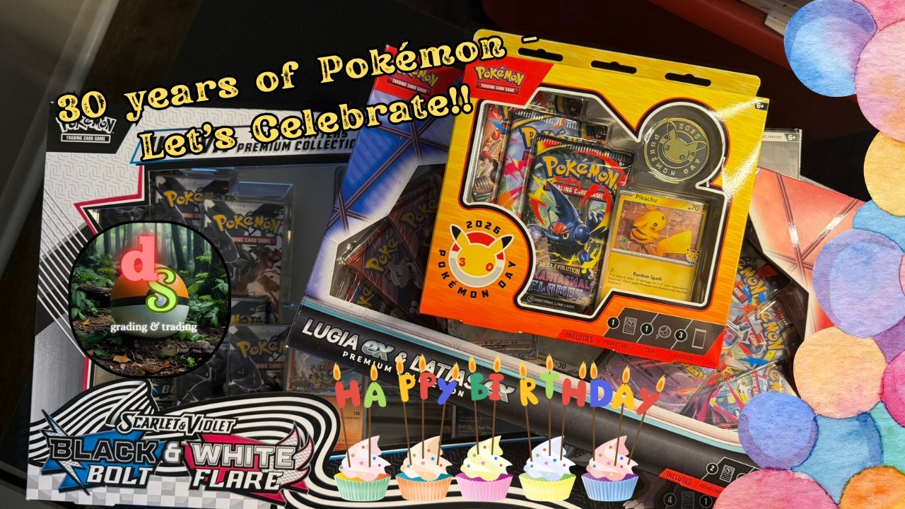 30 years of Pokémon - Let's celebrate and rip some packs!