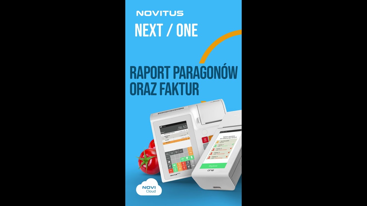 Novitus NEXT/ONE - Raport paragonów oraz faktur