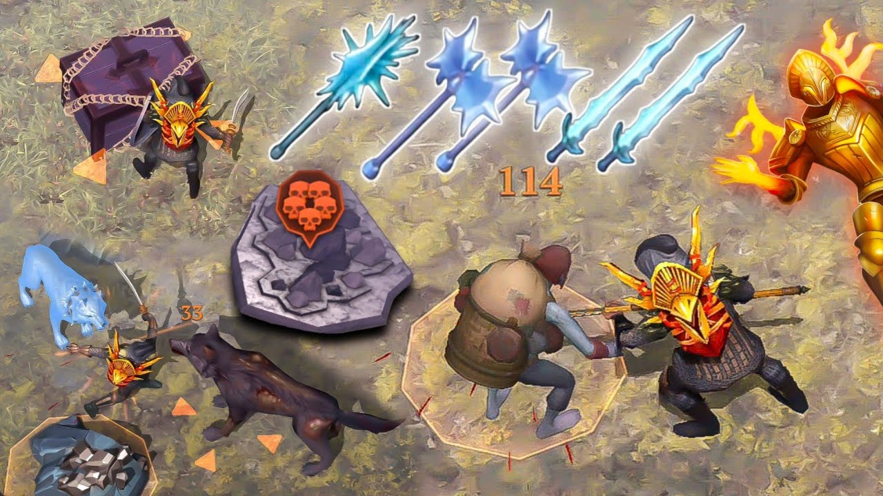 Grim Soul - Farming Ice Weapons For Next Harid | Skull 5 | Greedy Hoarder | Moose | Varg