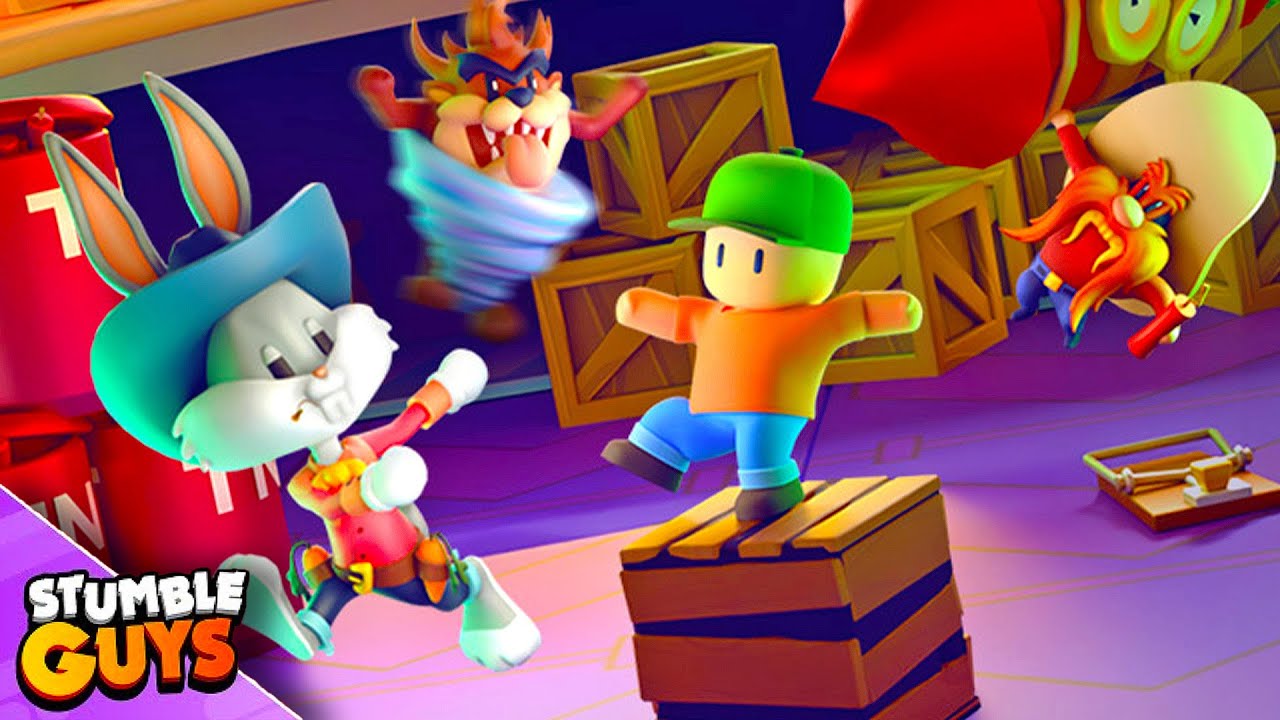 Looney Toons New ''Factory Fiasco'' Stumble Guys Event