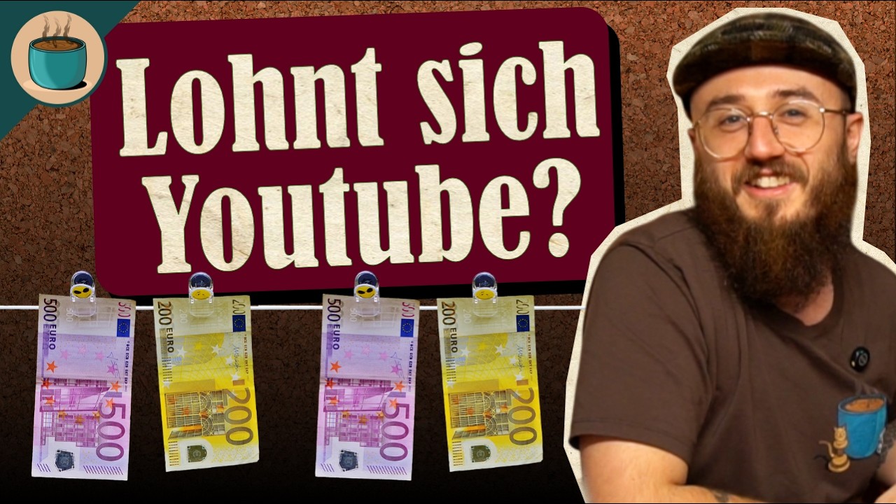 So viel verdient ein kleiner Creator auf Youtube