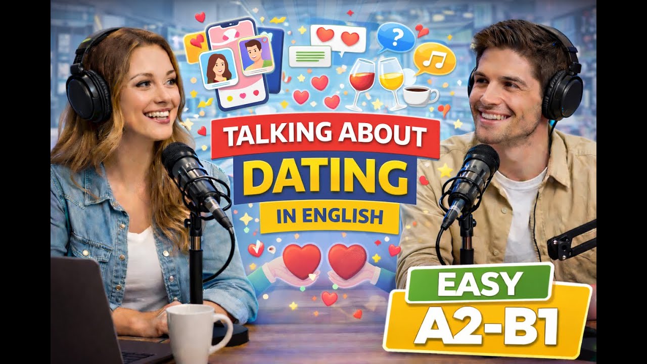 Dating in English: Talking About Yourself on a First Date | Easy Podcast
