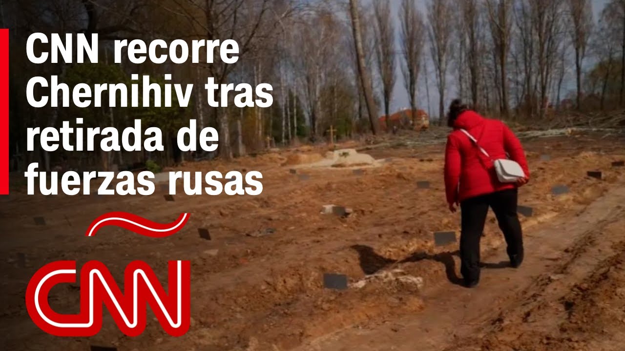 Chernihiv tiene que enterrar a sus muertos en el bosque por la guerra