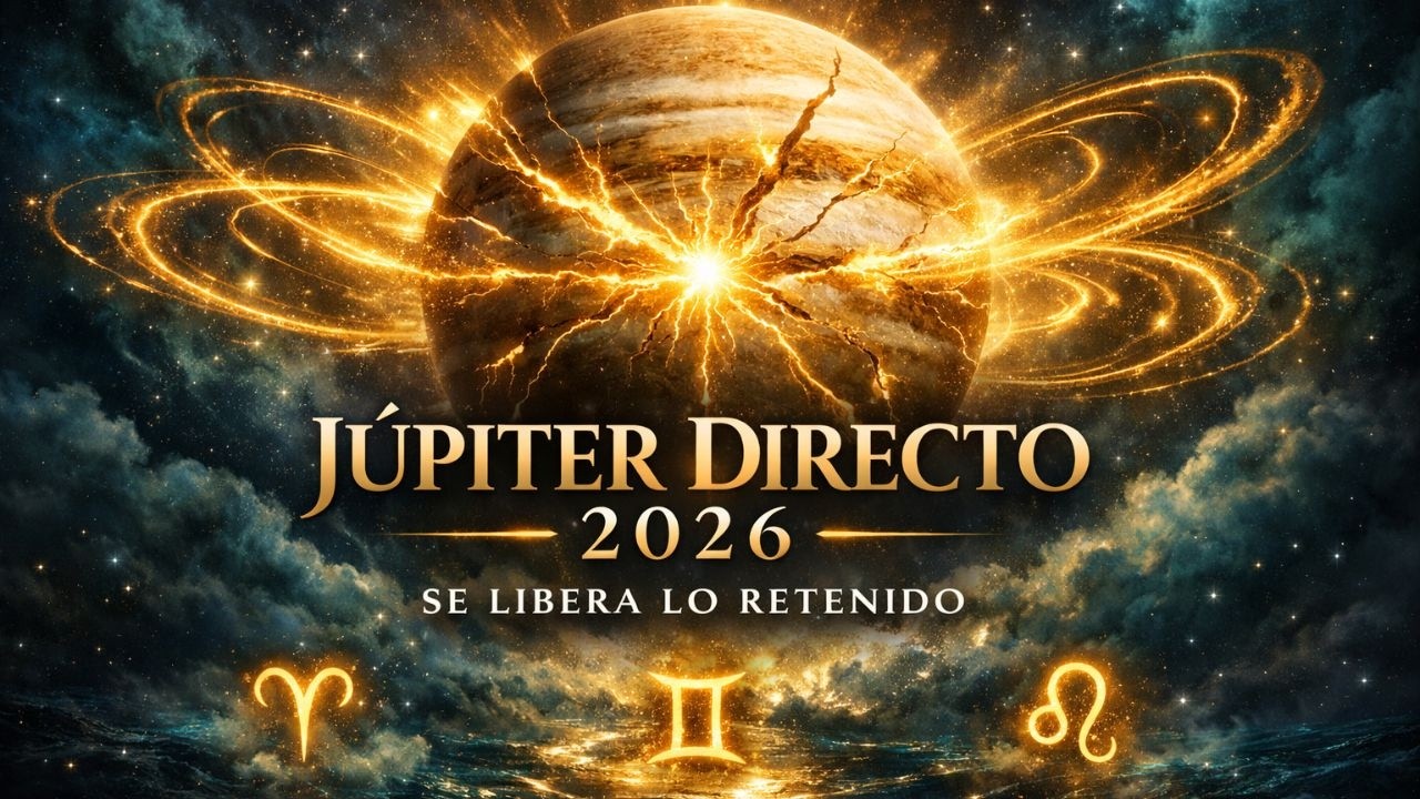 Júpiter Directo 2026: Qué Cambia y Por Qué 3 Signos Salen Beneficiados TE HA ENCRO