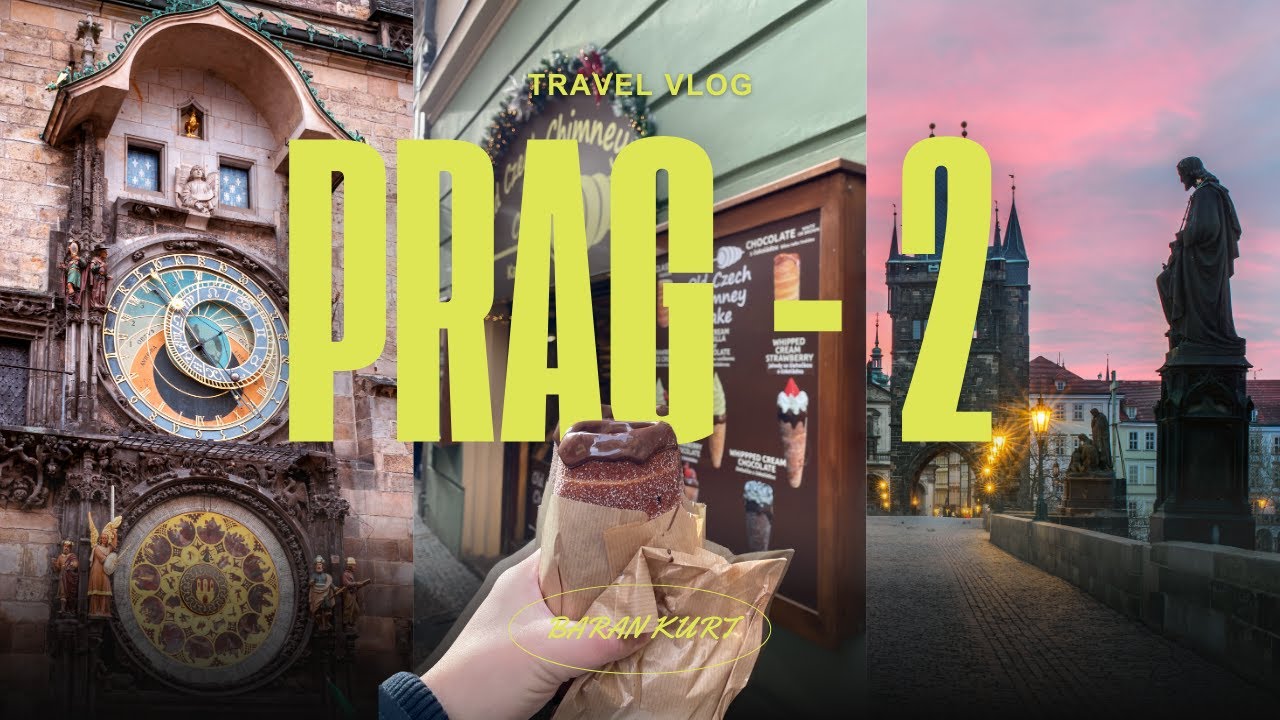 Prag&rsquo;da Lezzet Turu! | Vlog 2