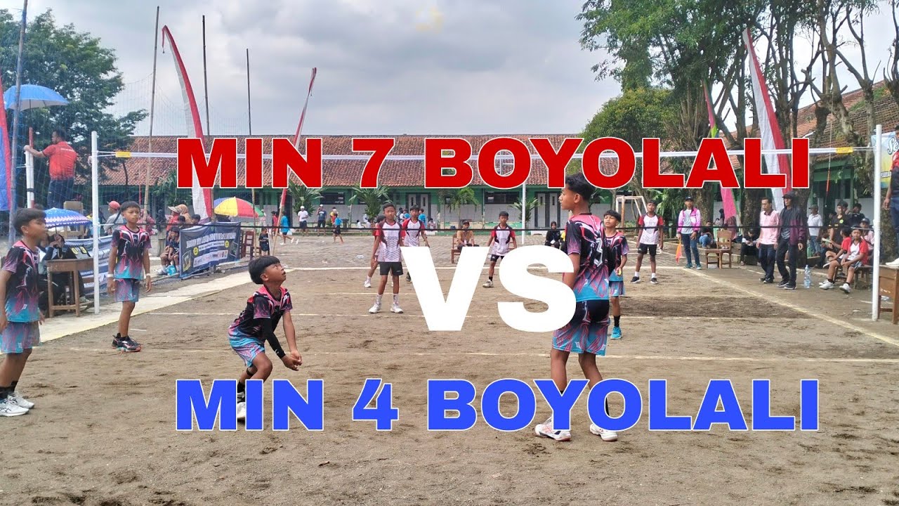 Turnamen bola voli MIN 7 BOYOLALI vs MIN 4 BOYOLALI