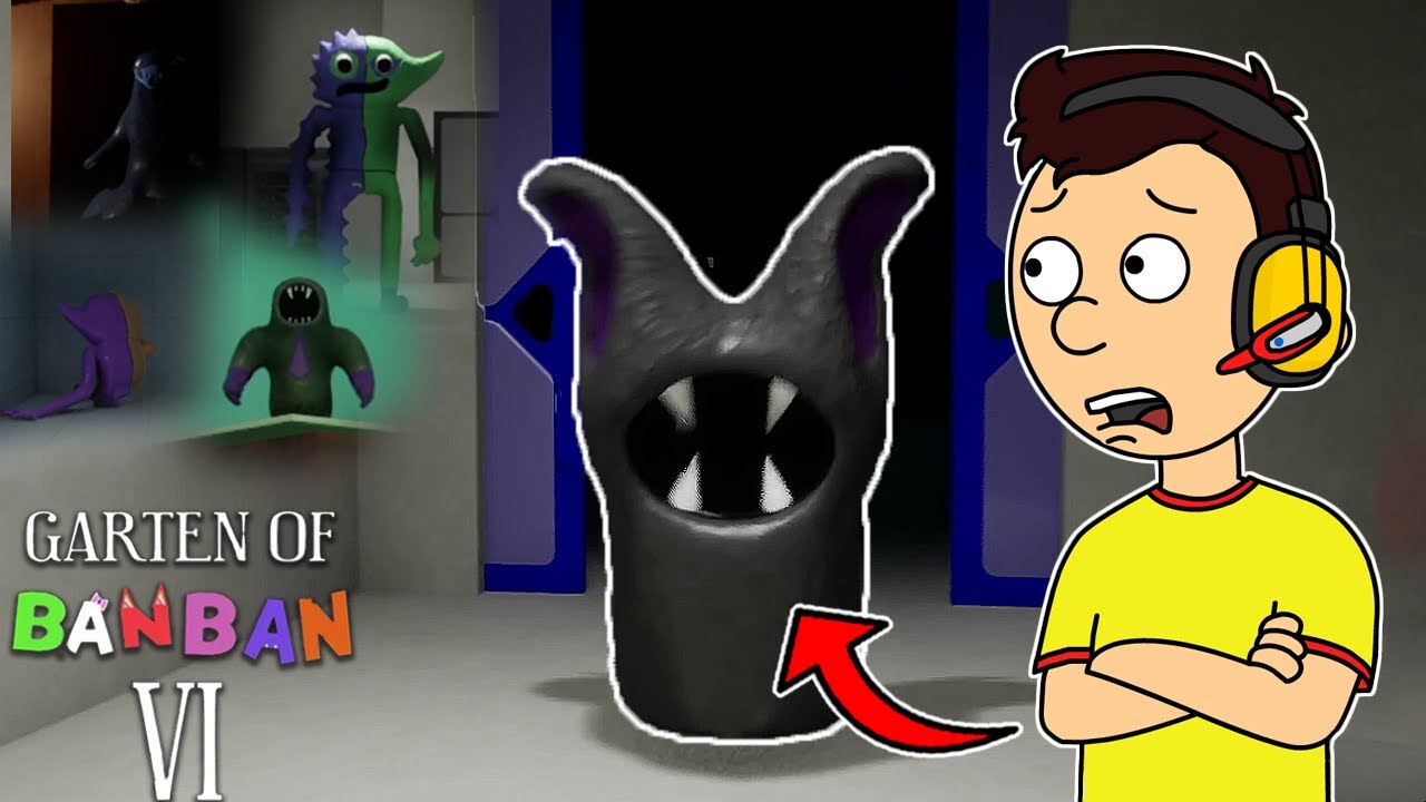 Caillou PLAYS The SIXTH CHAPTER of Garten of Banban | Garten of Banban 6 - Part 1
