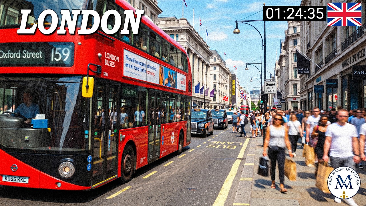🔴🇬🇧 LIVE LONDON WALK 🔥London's City Centre Lively Streets Walk | London Streets, Shops & City Life