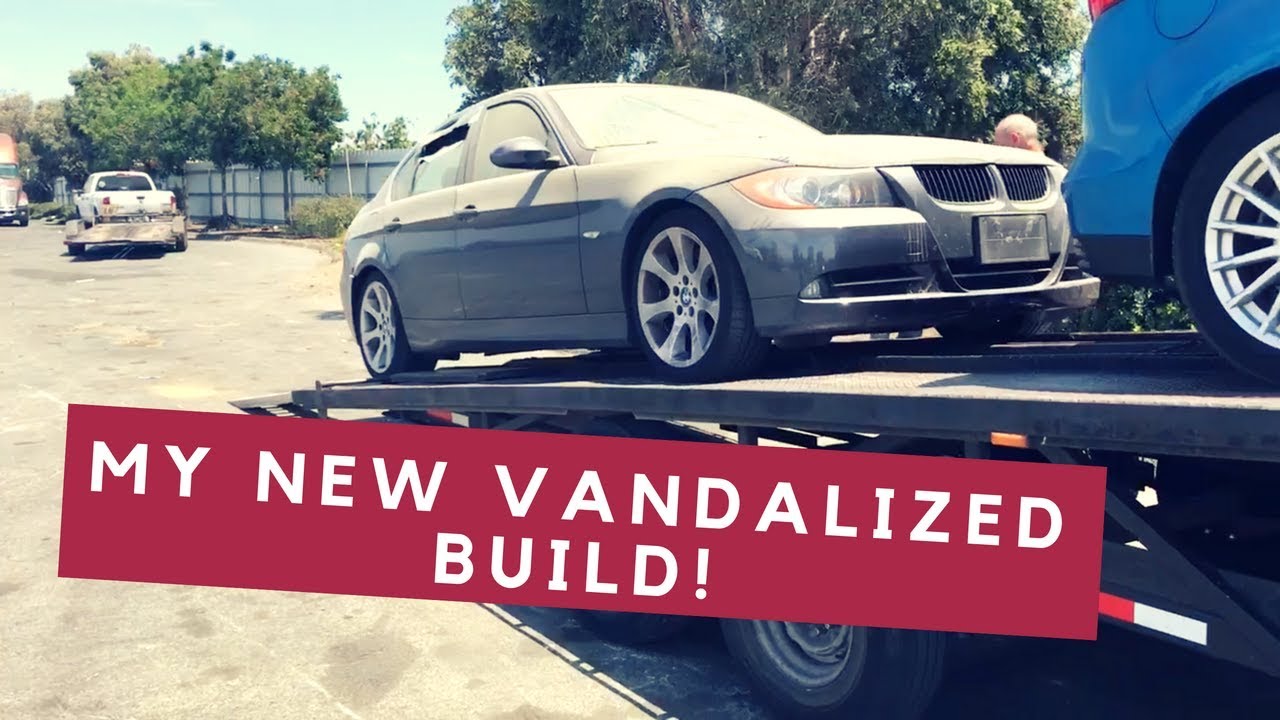 PICKING UP MY COPART BMW 335I BUILD!