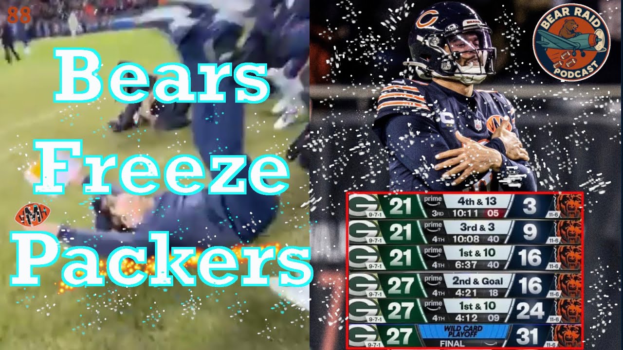 Bears FREEZE Packers in Playoffs | EP 88