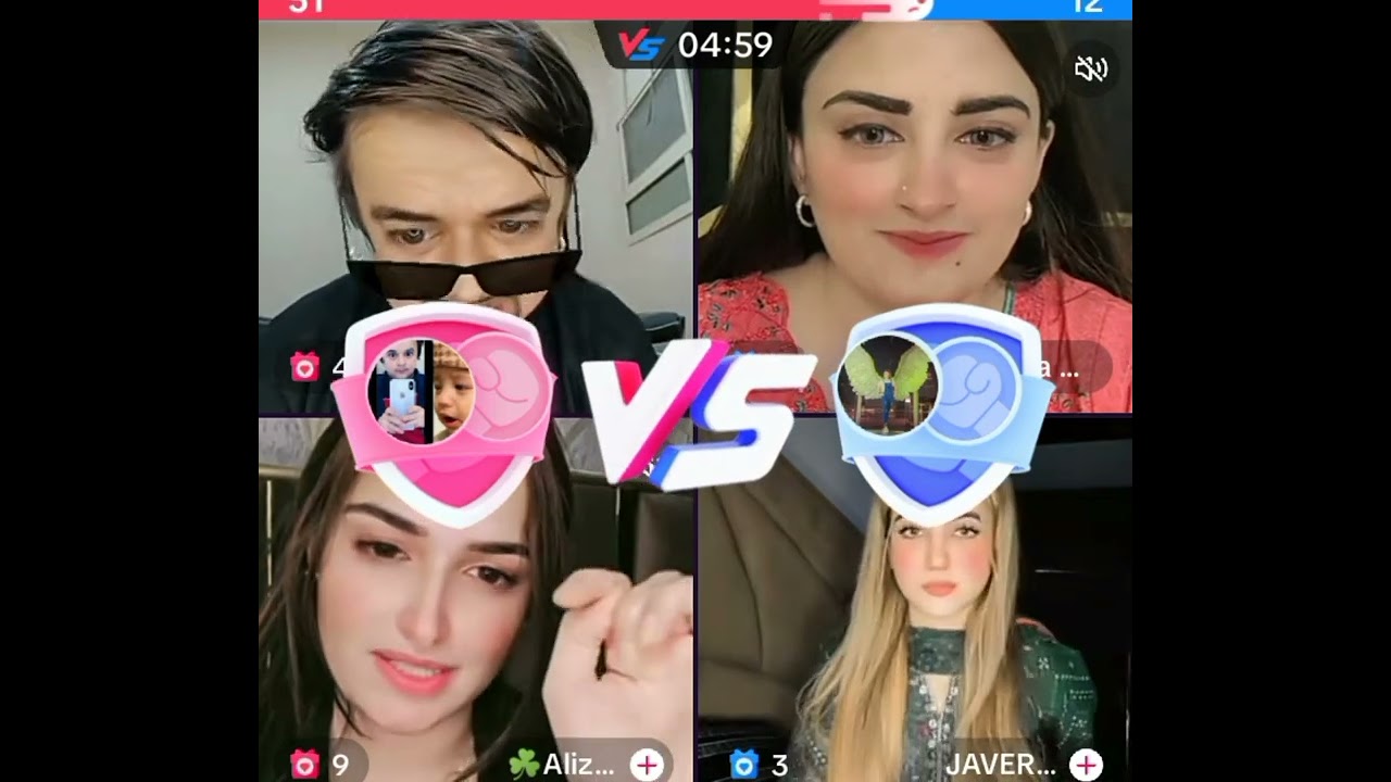 Waseem very funny tik tok live with sara#aliza