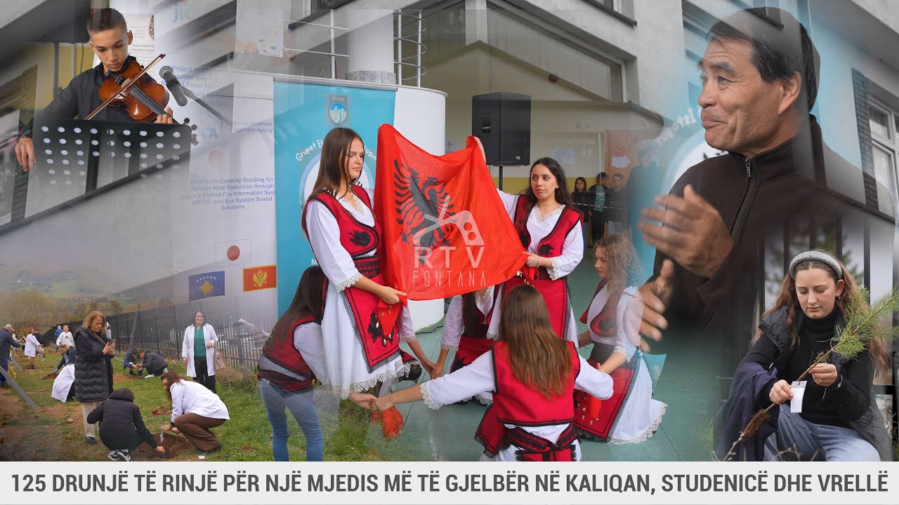 125 drunjë të rinjë për një mjedis më të gjelbër në Kaliqan, Studenicë dhe Vrellë