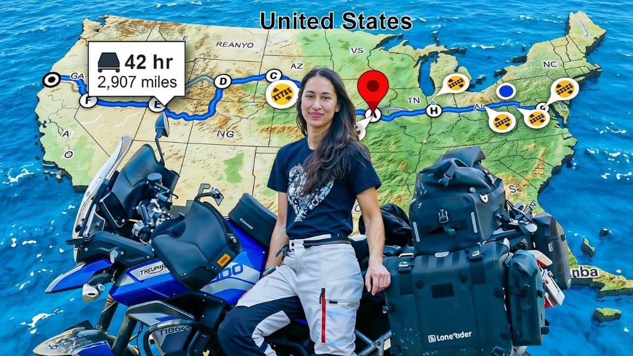 Crossing USA Alone: 2,907 miles in 7 days