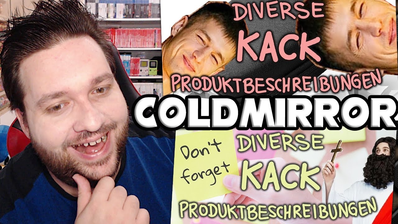 COLDMIRRORS diverse Kack Produktbeschreibungen! 🤪 @coldmirror Reaction