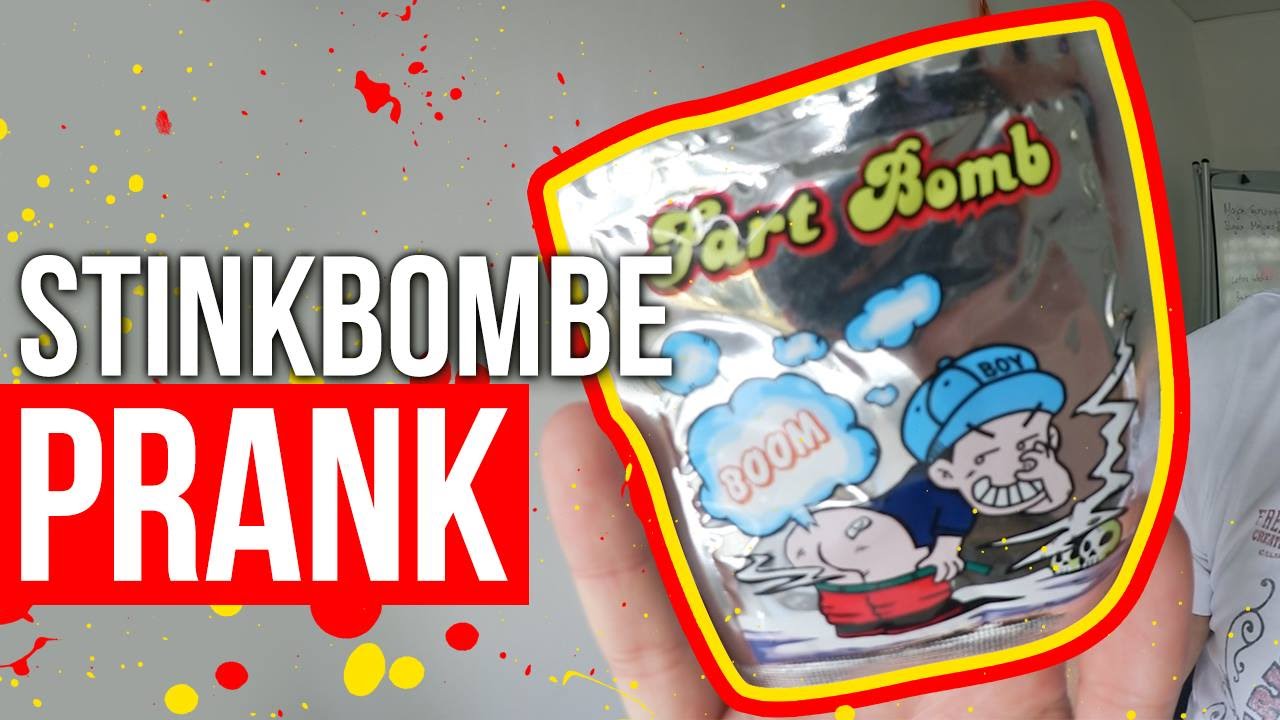 STINKBOMBE PRANK!!!|  FaxxenTV