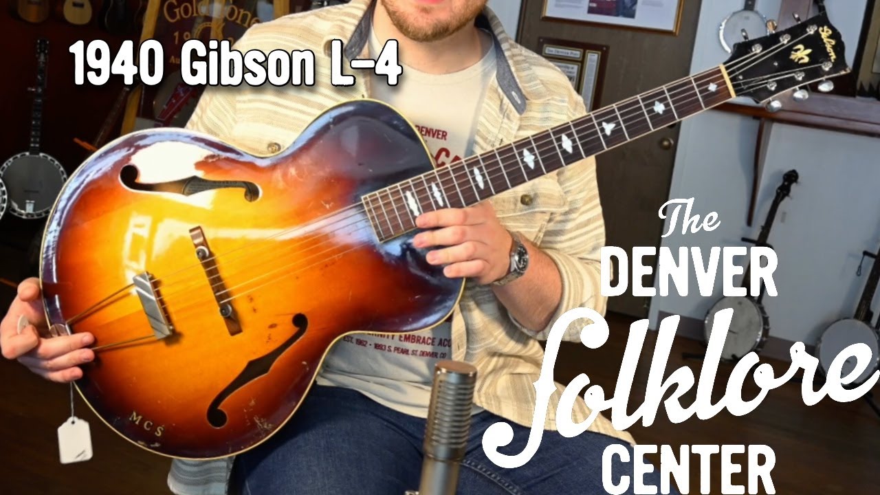 1940 Gibson L-4-- The Denver Folklore Center