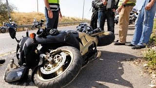 Motorcycle Crashes Compilation 2016. Motorcycle Fail - № 5