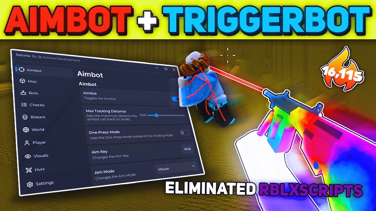Скрипт Insane RIVALS с AIMBOT, TRIGGERBOT, РАЗБЛОКИРОВКОЙ ВСЕХ СКИНОВ, ИГРОКОВ ESP и другими эксп...