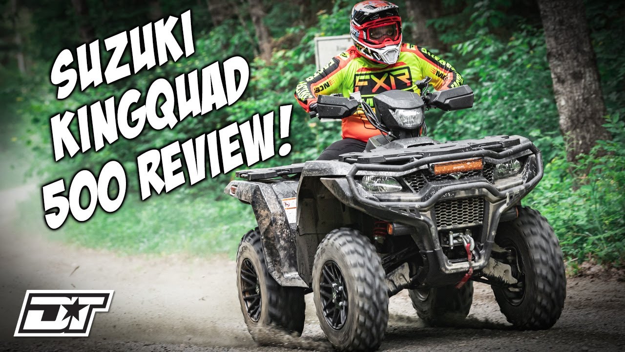 2025 Suzuki KingQuad 500 XPZ Full ATV TEST RIDE Review!