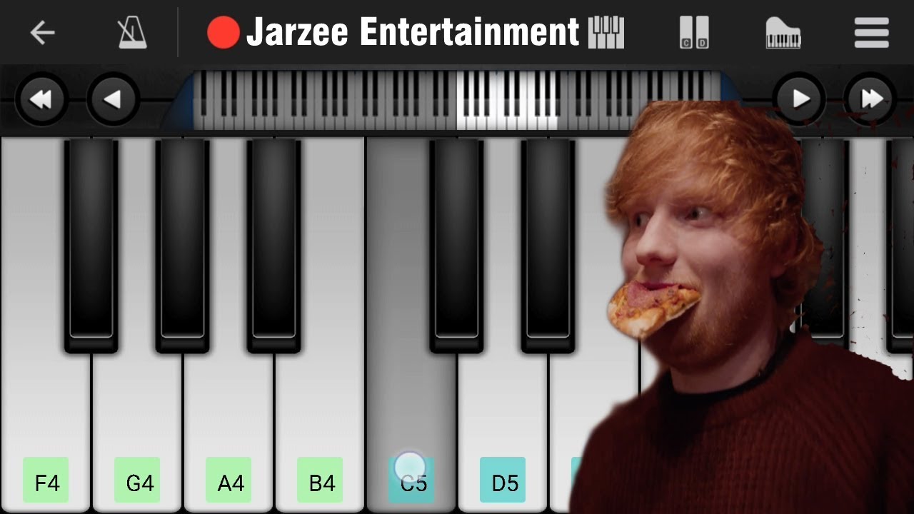 Perfect - Ed Sheeran - Slow and Easy Mobile Perfect Piano Tutorial