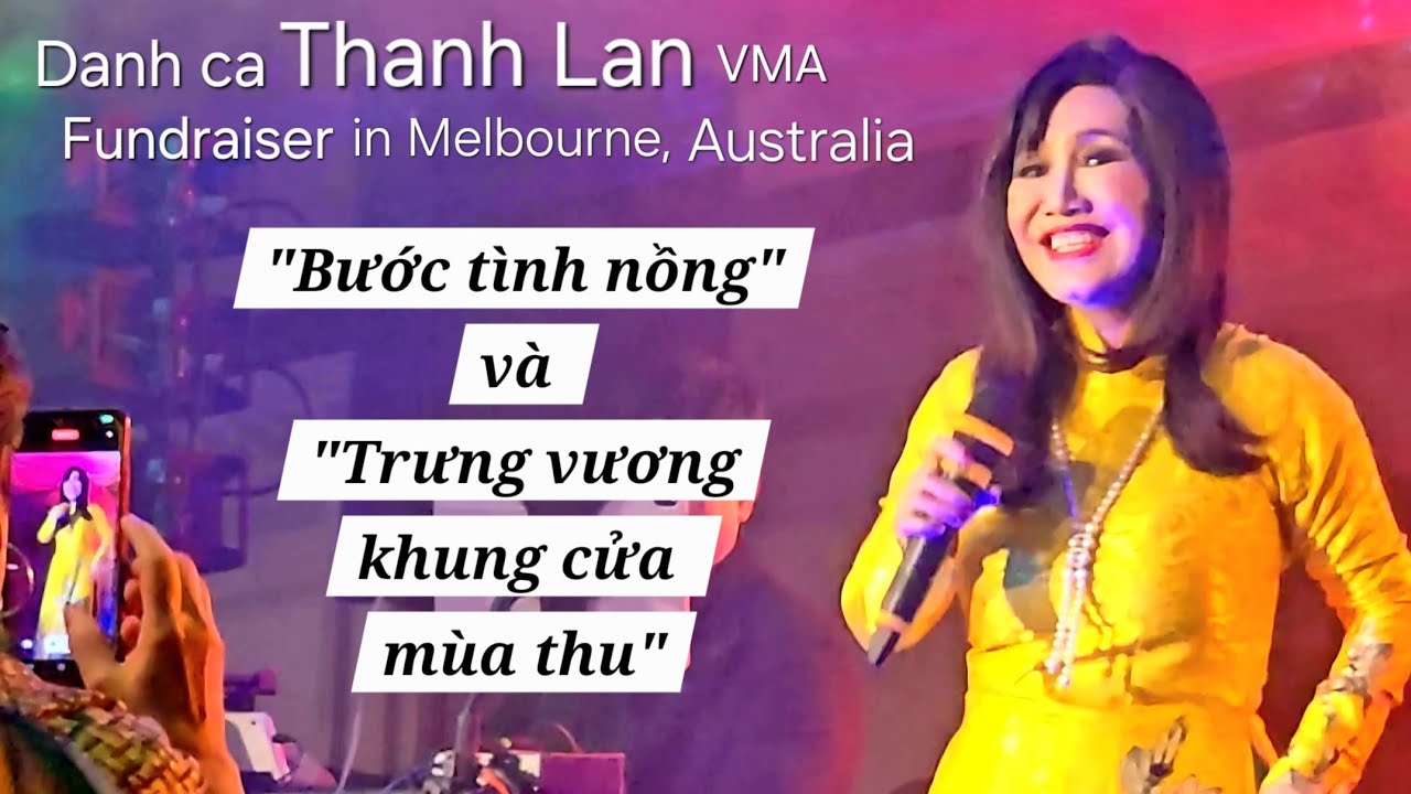 🎶 Live Performance by Danh Ca Thanh Lan | VMA Fundraiser in Melbourne, Australia 🇦🇺