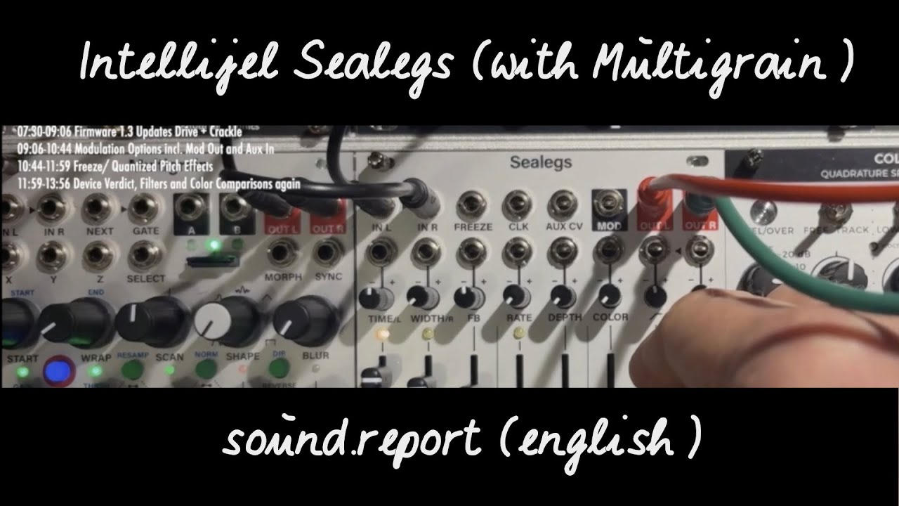 Intellijel Sealegs (with Multigrain) sound.report english