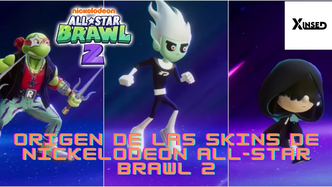 Origen de las Skins de Nickelodeon All-Star Brawl 2  | Referencias