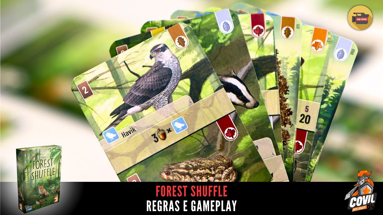 Forest Shuffle -  Regras e Gameplay
