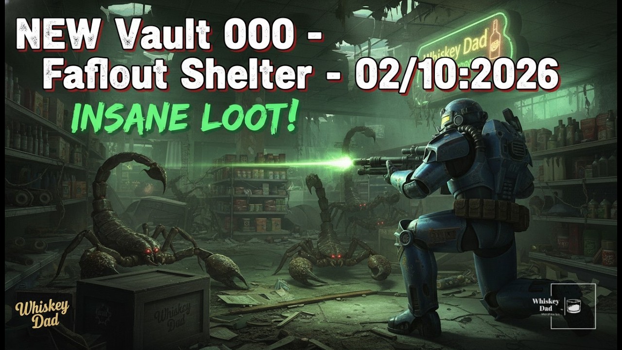 NEW Vault 000 - Fallout Shelter - Insane Loot From Super Duper Mart! - 02/10/2026