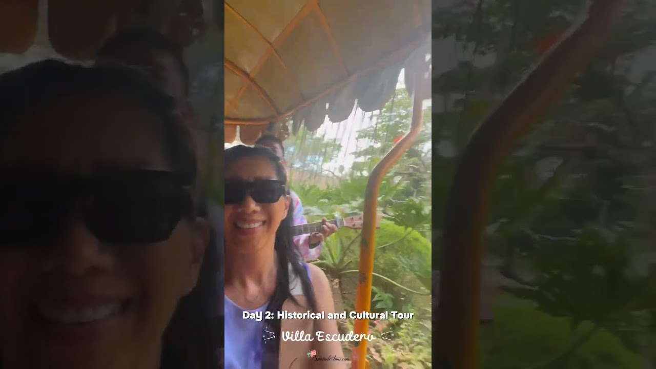 Day 2: Historical and Cultural Tour Villa Escudero