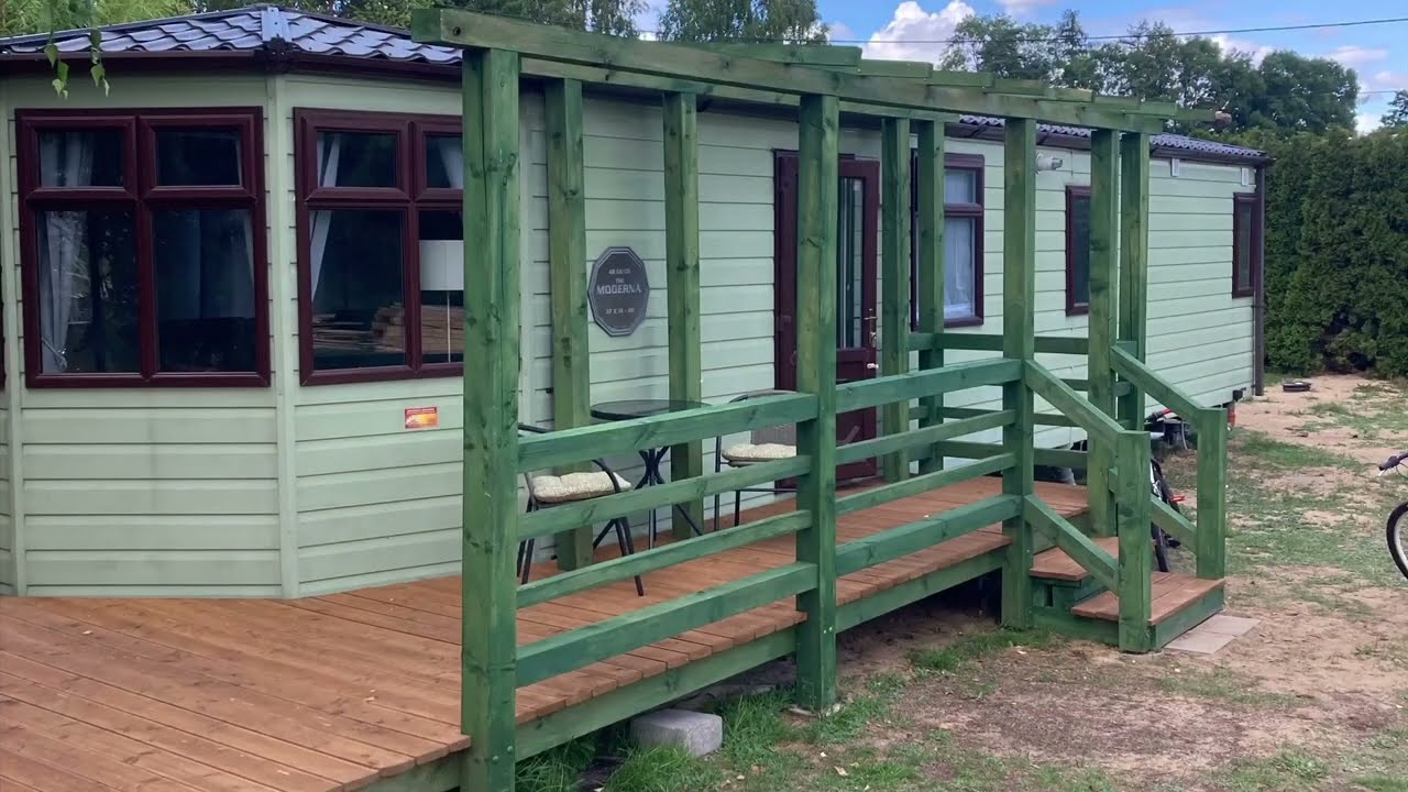 Domek angielski holenderski , taras drewniany, Parkside Lidl Zrób to sam, Mazury