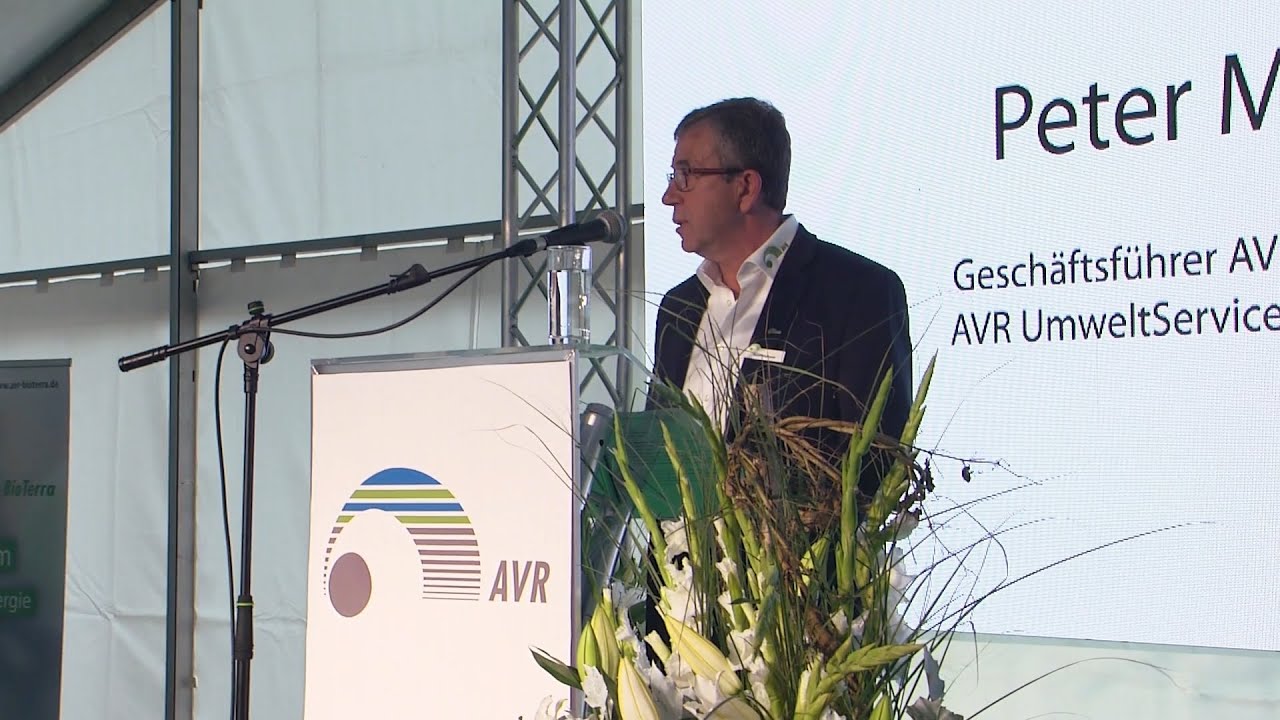 Offizielle Inbetriebnahme AVR  Bioabfallvergärungsanlage mit Biomethaneinspeisung 25.09.2019