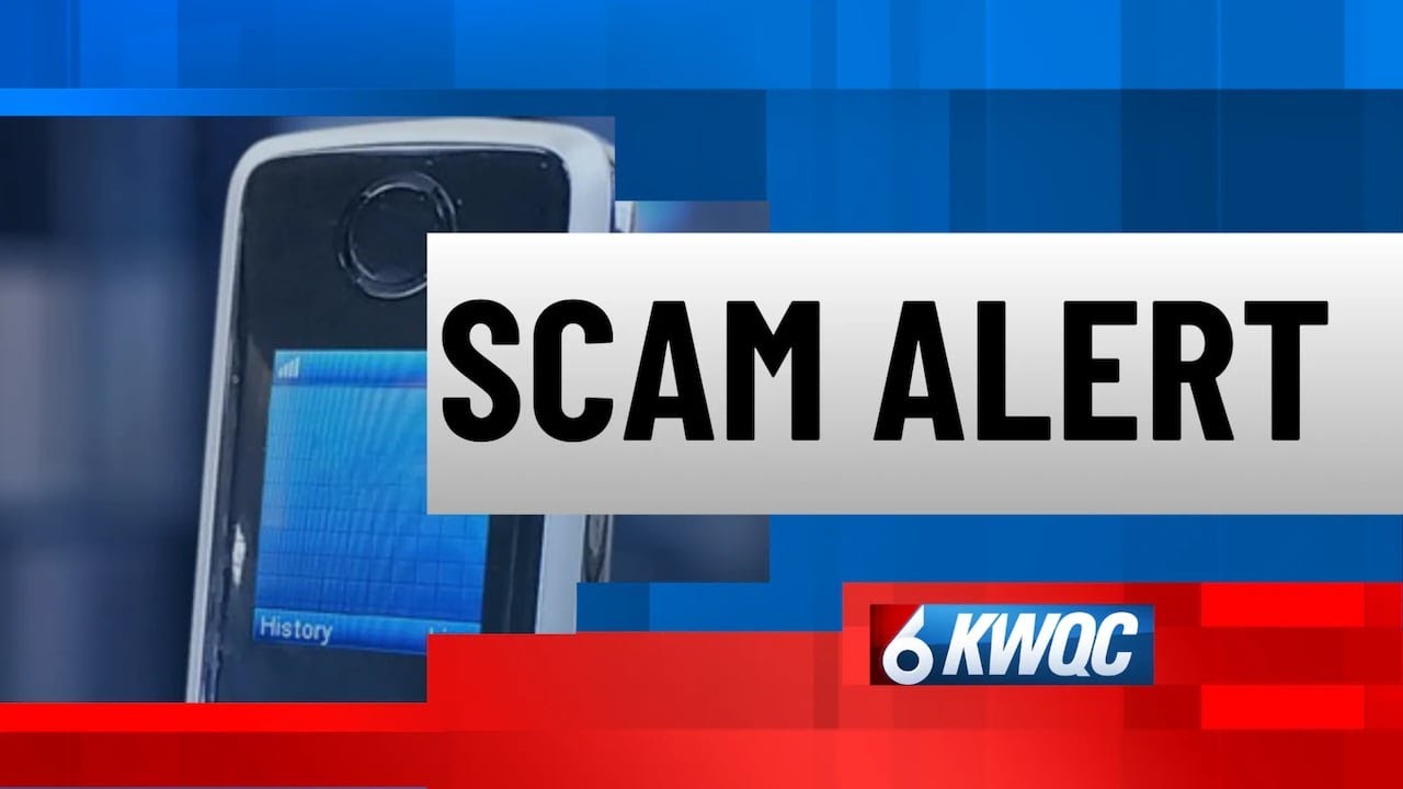Muscatine sheriff warns about phone scam where caller ID matched her bank