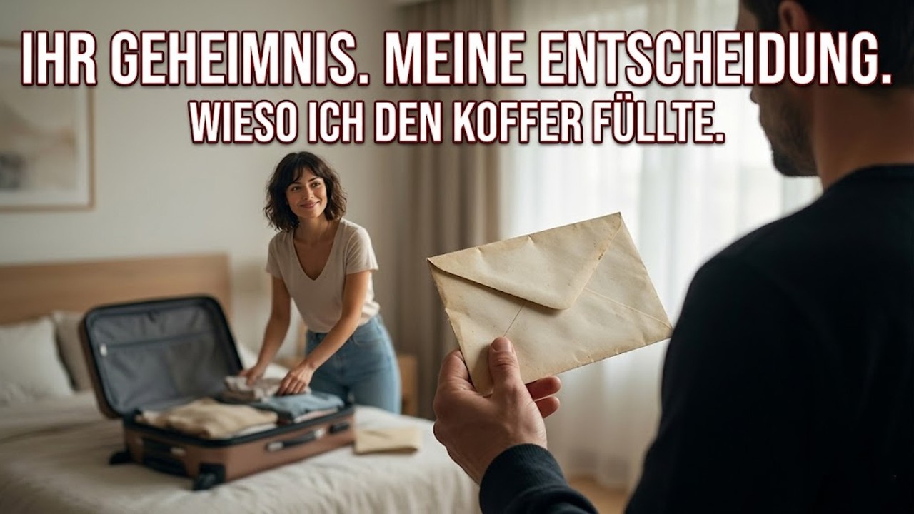 ALS ICH DEN UMSCHLAG FAND, FIEL ALLES ZUSAMMEN – UND ICH ENTSCHEIDETE FÜR MICH