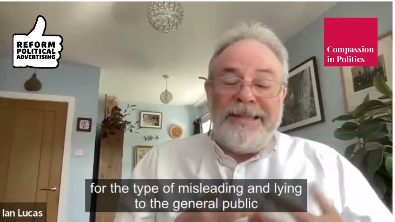 Ian Lucas, Former Labour MP and Minister 2001-19 discusses how to counter electoral disinformation.