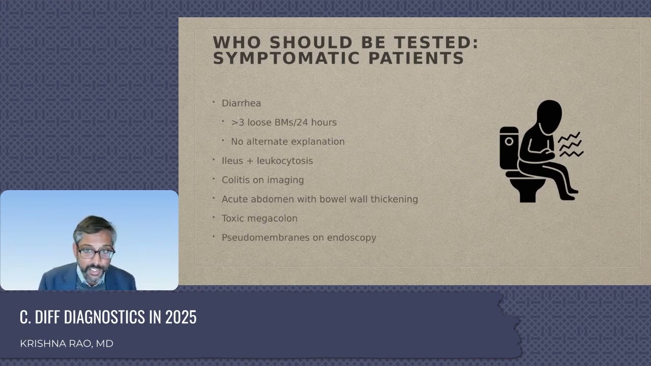 C. diff Diagnostics in 2025