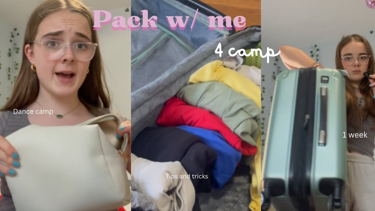 Pack with me for camp