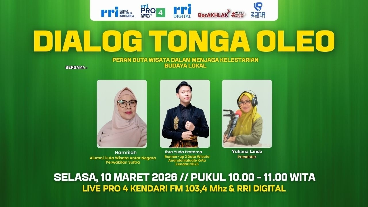 Dialog Tonga Oleo- Peran Duta Wisata dalam Menjaga Kelestarian Budaya Lokal