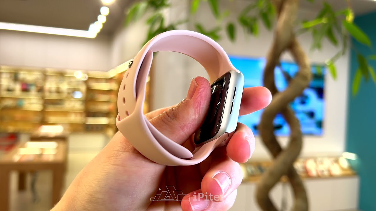 Ремешок Devia Deluxe Series Sport для Apple Watch 44 / 42 мм (Розовый)