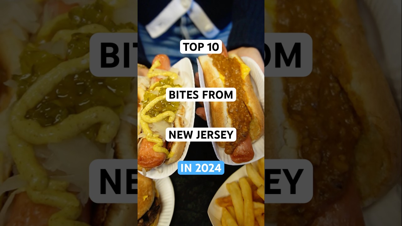 TOP 10 BITES FROM NEW JERSEY IN 2024 #newjersey #njfood #hoboken #sistersnacking