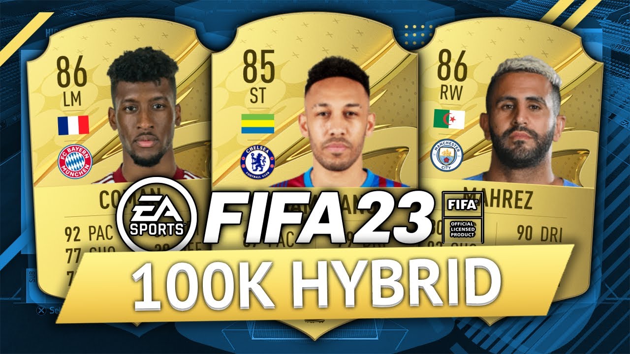 INSANE 100K HYBRID! FIFA 23 SQUAD BUILDER
