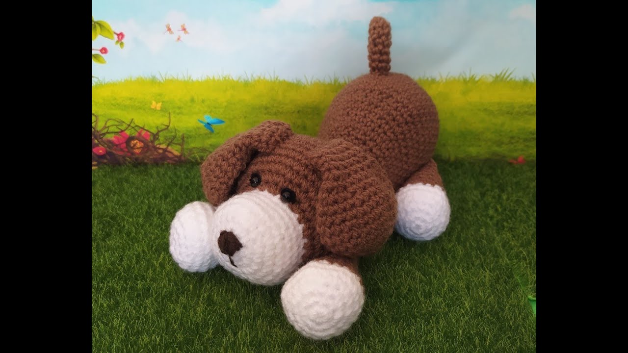Мастер-класс по вязанию собачки амигуруми крючком 🐾🐶