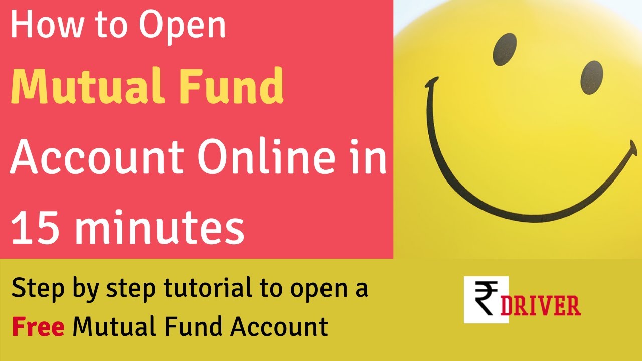 How to open Mutual fund account online for Free. Step by Step tutorial open account in mfuindia.com