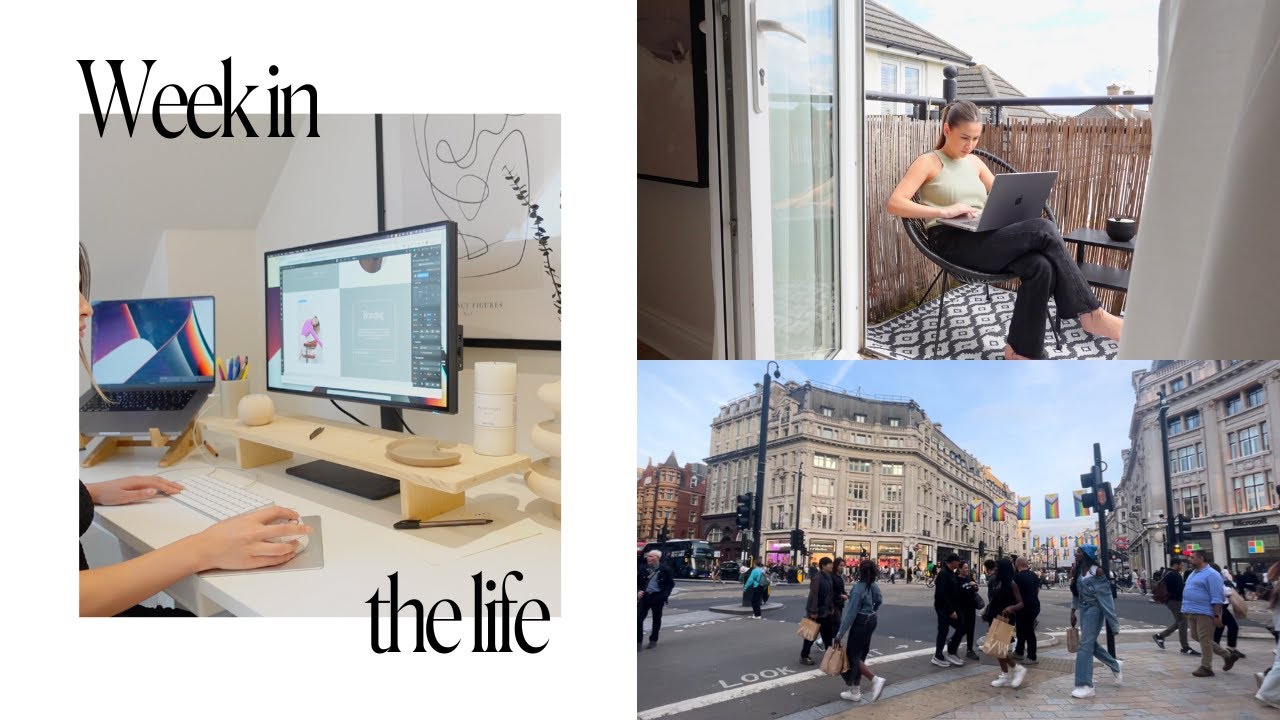 A week in the life of a branding & web designer 👩&zwj;💻