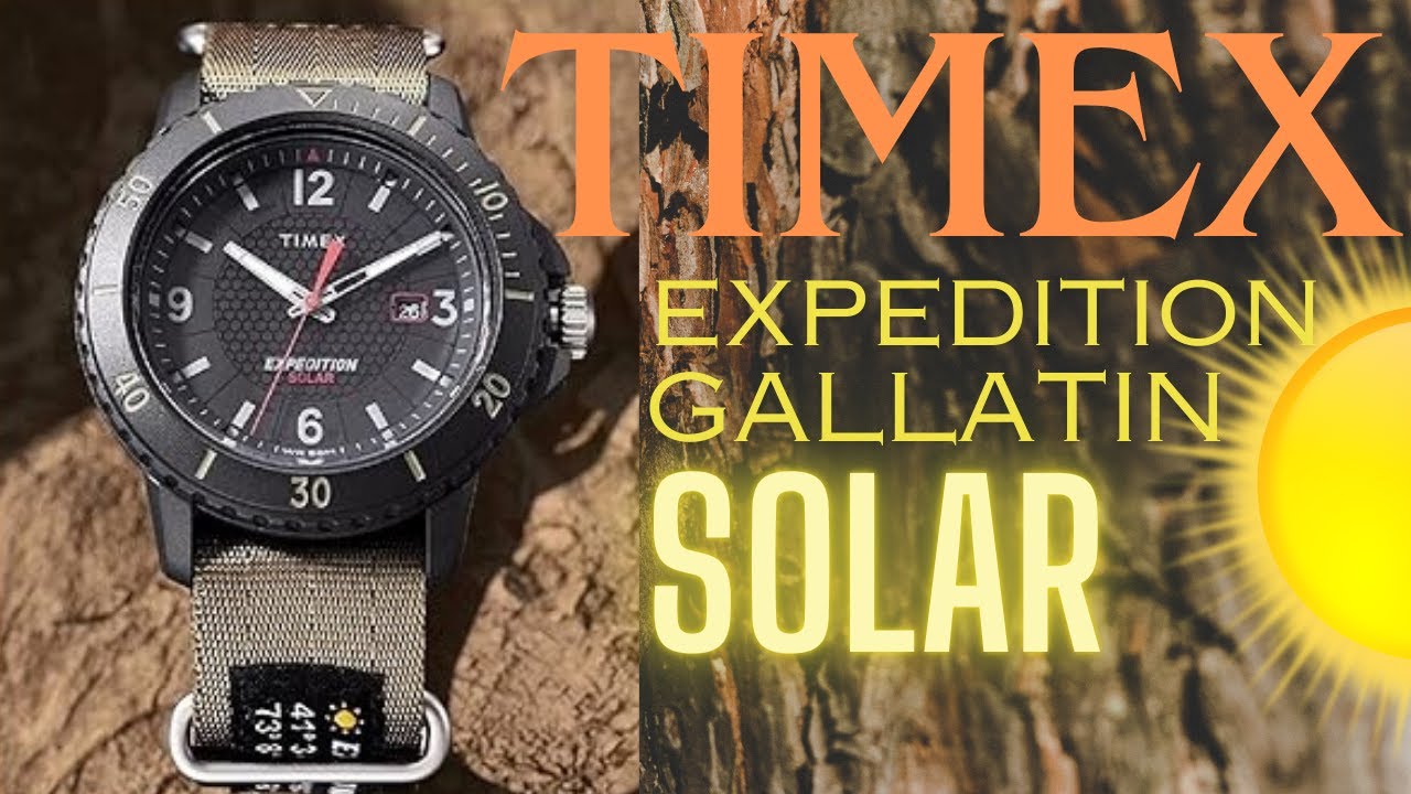 TIMEX Expédition Gallatin Solar