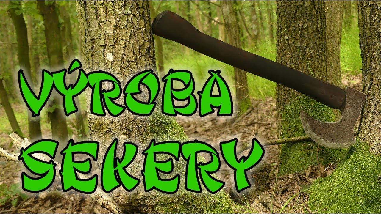 Výroba sekery z nalezeného kotouče :-)